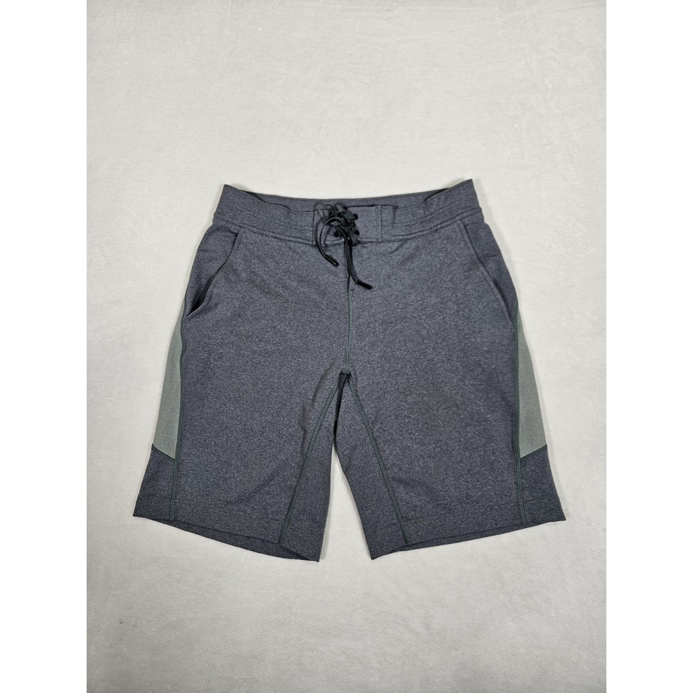 Lululemon City Commute‎ Shorts Men's Medium Green Sweat French Terry Drawstring